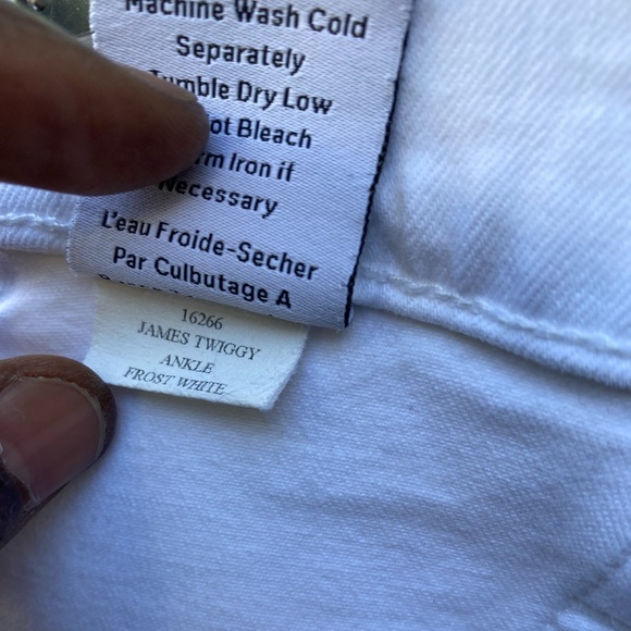 NW James 🇺🇸 Made Twiggy Ankle Distressed Stretch, 26/27 - Picture 12 of 13